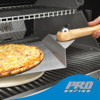Лопатка для пиццы со складной ручкой (нержавеющая сталь)